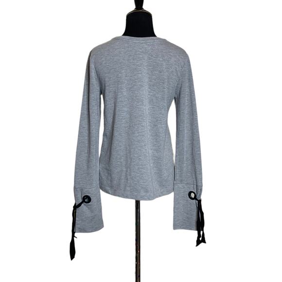 a new day gray long sleeves crew neck T shirt size XS - Picture 2 of 8